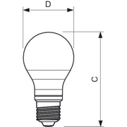 Philips Lighting - LED-Lampe/Multi-LED LED-Lampe E27 CorePro LED#36130000 matt Glas