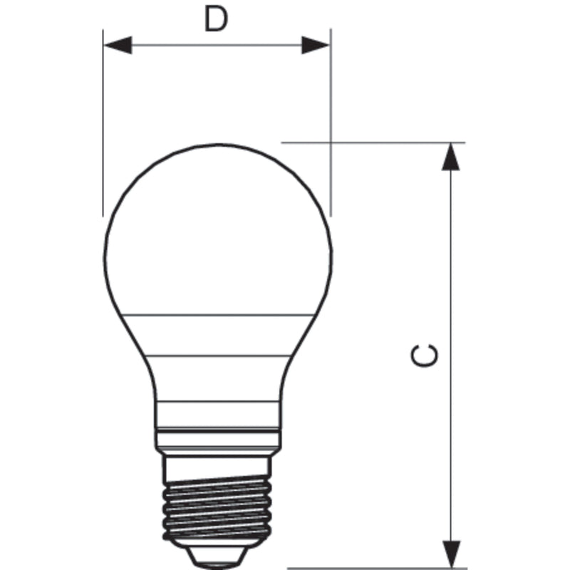 Philips Lighting - LED-Lampe/Multi-LED LED-Lampe E27 CorePro LED#36130000 matt Glas