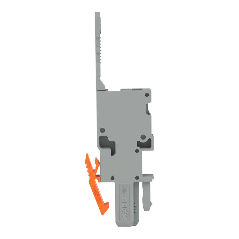 WAGO - Ein- und mehrpolige Klemmenleiste 1-Leiter-Federleiste 769-101/141-000 CAGECLAMP,4mm²,gr − 50 Stück