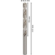 Bosch - Bohrer PRO Metal HSS-G 2608595073 Spiralbohrer 8,5 x