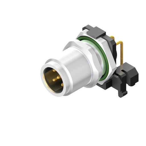 Weidmüller - Rundsteckverbinder, Einbau (PCB) Stecker SAIEW-M12S-4-HTL M12 − 10 Stück