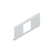 HKL - Geräteblende für Geräteeinbaukanal Deckelabschnitt gr 1f. HKLD01/150.1 gelocht