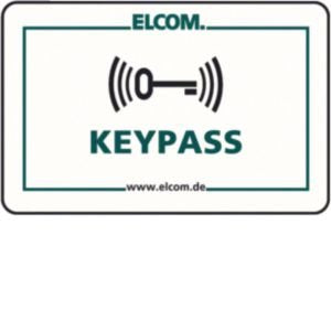 Elcom - Elektronischer Datenträger für Schalteinrichtung für Gefahrenmeldesystem Keypass-Card KPC-003 (VE3) f.Keypass-Reader