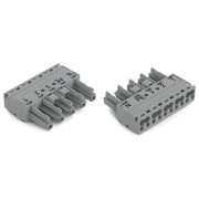 WAGO - Steckverbinder für steckbare Gebäudeinstallation Buchse 5-polig 770-245/062-000 Kod. B,grau − 50 Stück