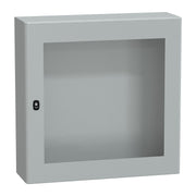 Schneider Electric - Gehäuse/Schaltschrank (leer) Wandschrank RAL 7035 NSYS3D8825T 800x800x250 Sichttür