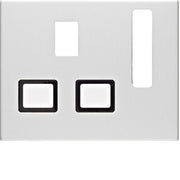 Berker - Zubehör/Ersatzteile für Installationsschalterprogramme Zentralstück British 3313077013 Standard 13A K5 Alu