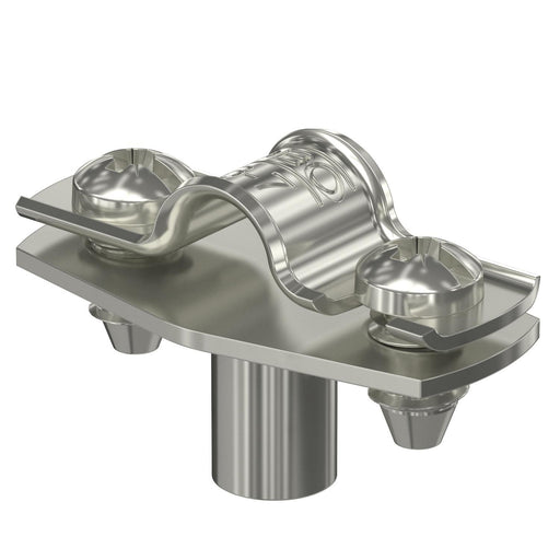 OBO Bettermann - Befestigungsschelle für Kabel/Rohre Abstandschelle ASG 732 7 A4 m. Gewindea. 6-7mm − 25 Stück