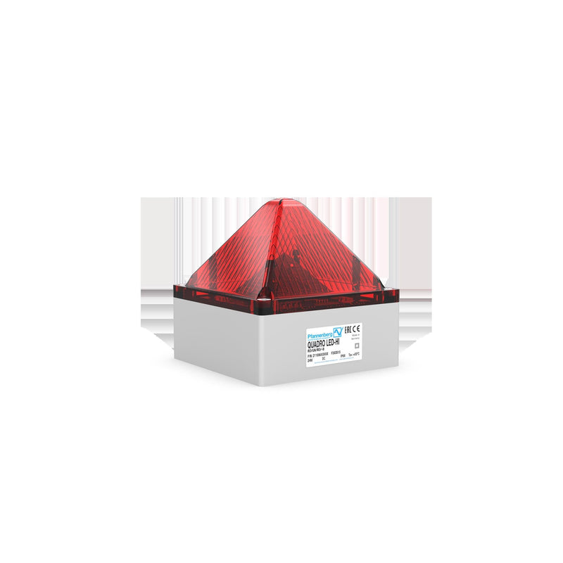 Pfannenberg - Signalleuchte LED-Leuchte QUADRO #21108645000 rot,90-253AC,75cd