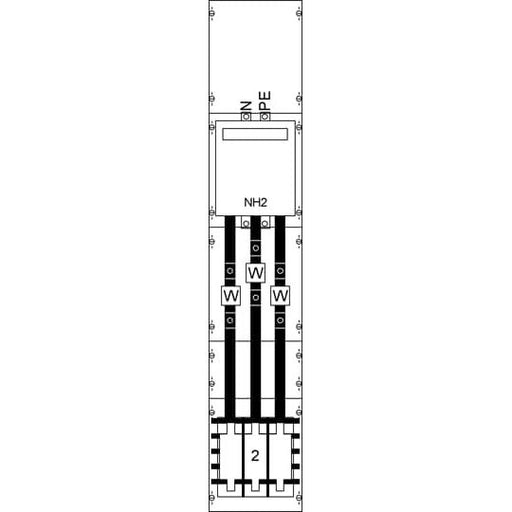 Striebel&John - Zählerfeld Wandlerfeld KA4070 komplett BH5