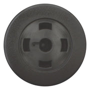 Eaton - Frontelement für Pilztaster Pilzdrucktaste M22S-DRP-S-X schw.,o. Schild,rast