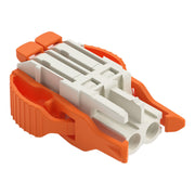 WAGO - Kabelsteckverbinder für Leiterplattensteckverbinder Federleiste 1-Leiter Hebel 2721-1102/037-000 Push-in Cage Clamp − 100 Stück