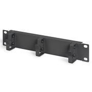 DIGITUS - Kabelführung für Gehäuse/Schränke Rangierpanel DN-10-ORG-1U-B 1HE,RAL 9005