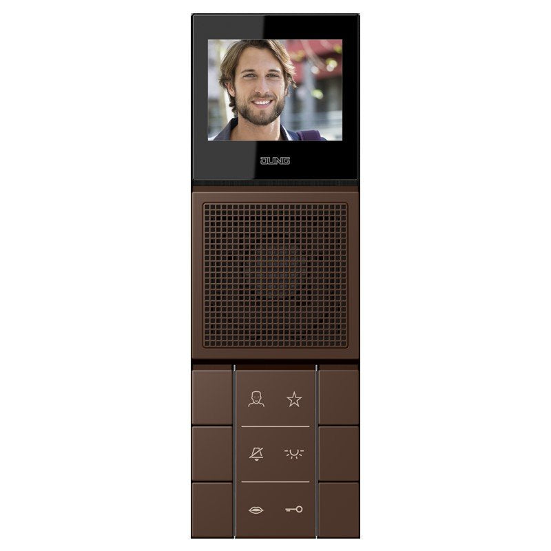 Jung - Innenstation für Türkommunikation SIB Video-Innenstation SI VI LC 627 239 LS 32130