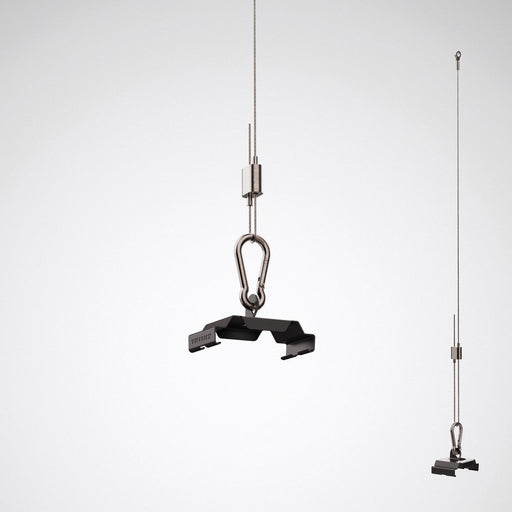 Trilux - Mechanisches Zubehör/Ersatzteile für Leuchten Seilabhängung A01DSXD/3000 078 05 schwarz