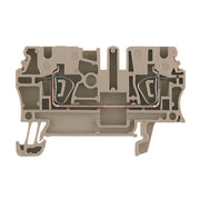 Weidmüller - Durchgangs-Reihenklemme Durchgangsklemme ZDU 2.5 beige