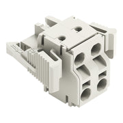 WAGO - Kabelsteckverbinder für Leiterplattensteckverbinder 2-Leiter-Federleiste 721-2202/037-000 CAGECLAMP,2,5mm²,lgr − 50 Stück