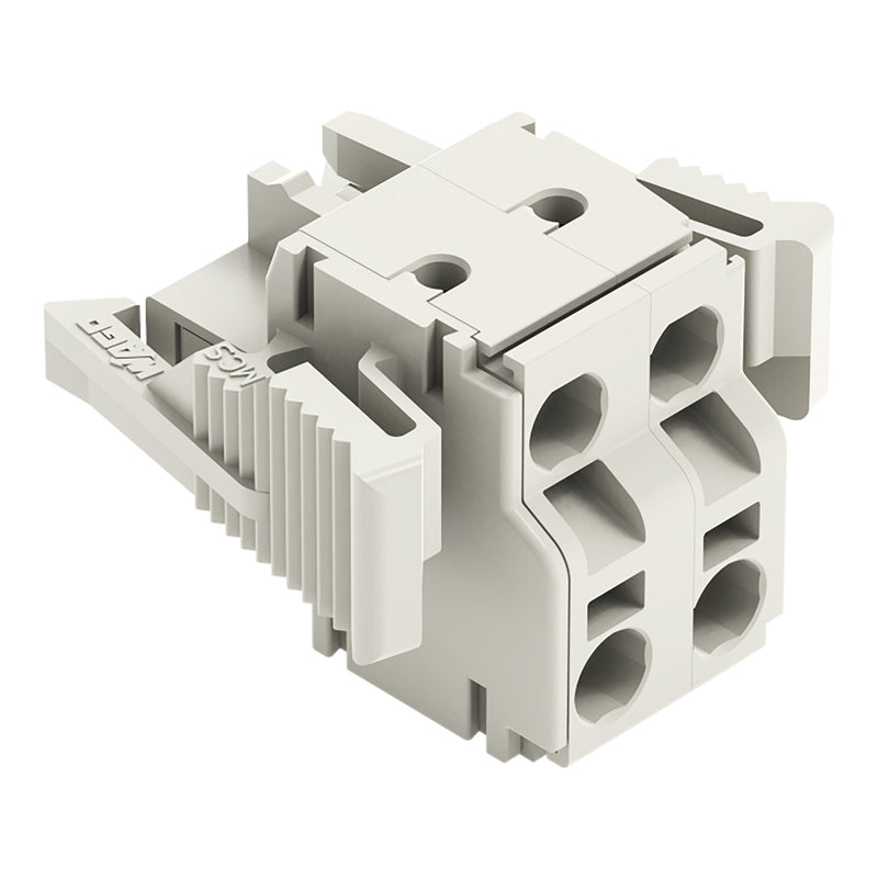 WAGO - Kabelsteckverbinder für Leiterplattensteckverbinder 2-Leiter-Federleiste 721-2202/037-000 CAGECLAMP,2,5mm²,lgr − 50 Stück