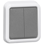Peha - Installationsschalter Serienschalter D 625 WAB O.D. grau