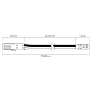 Nobile - Elektrisches Zubehör/Ersatzteile für Leuchten Verlängerungsleitung 3m 8099600008