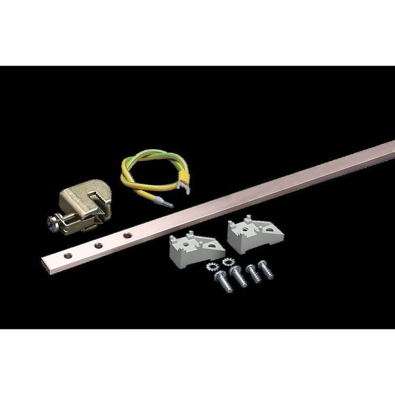 Rittal - Erdungsschiene für Verteiler Erdungsschiene DK 7542.000(VE1Satz) Cu, Länge 800mm
