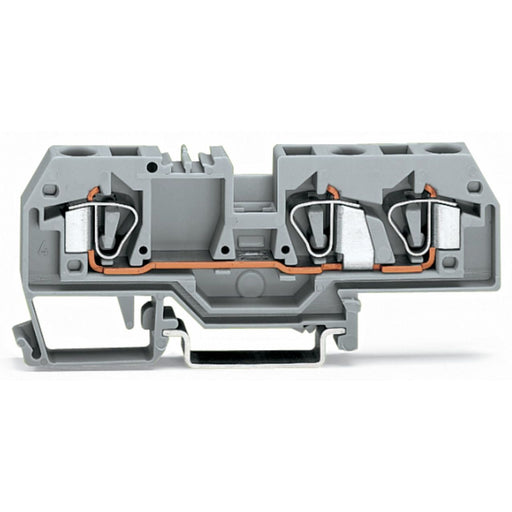 WAGO - Durchgangs-Reihenklemme 3-Leiter-Durchgangsklemme 282-682 6mm² − 25 Stück