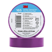 3M - Klebeband PVC Elektro-Isolierband Temflex165 vio19X20 165PR5E
