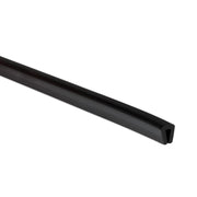 HellermannTyton - Kabelschutz für Installationskanal Kantenschutz SM1-PVC-BK-75M − 75 Meter