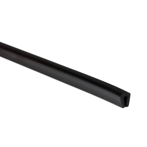 HellermannTyton - Kabelschutz für Installationskanal Kantenschutz SM1-PVC-BK-75M − 75 Meter