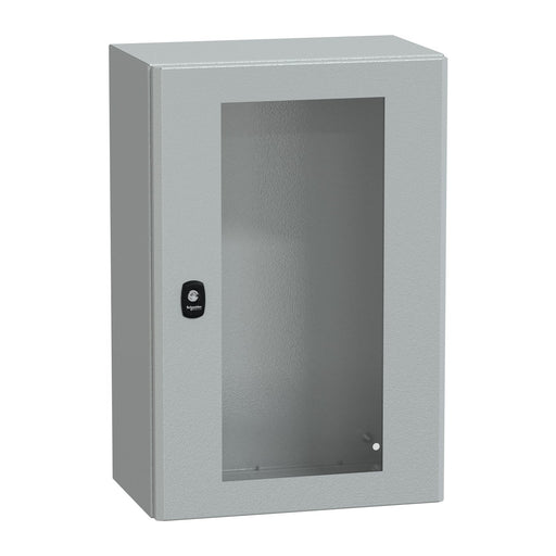 Schneider Electric - Gehäuse/Schaltschrank (leer) Wandschrank RAL 7035 NSYS3D6425T 600x400x250 Sichttür
