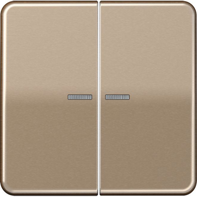 Jung - Abdeckung/Bedienelement für Installationsschalterprogramme Wippe CD 102 KO5 GB f.Serientaster KO