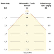 EVN Lichttechnik - Downlight/Strahler/Flutlicht LED-Downlight IP54 LD54350125 DALI, IP54