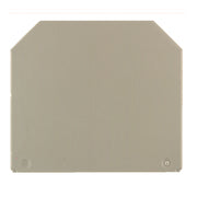 Weidmüller - Abschluss- und Zwischenplatte für Reihenklemme Universalplatte WAP 16+35 WTW 2.5-10 56x1,5x49,5mm