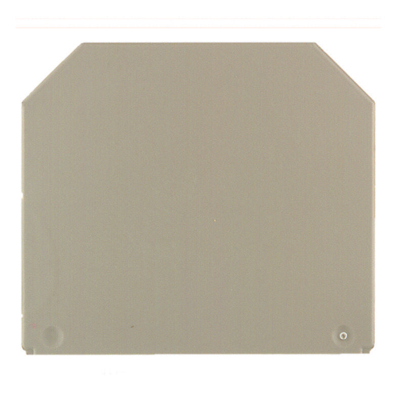 Weidmüller - Abschluss- und Zwischenplatte für Reihenklemme Universalplatte WAP 16+35 WTW 2.5-10 56x1,5x49,5mm