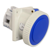 Walther Werke - CEE-Anbausteckdose (IEC 60309) Anbaudose schräg 125A 579306 3P 230V 6h IP67