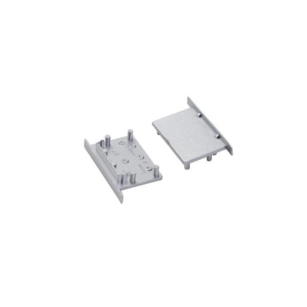 Brumberg Leuchten - Mechanisches Zubehör/Ersatzteile für Leuchten Endkappen-Set 53025260 (VE2) silber