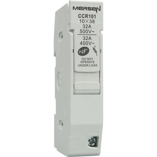 Mersen - Halter für zylindrische Sicherung Sicherungshalter CCR101 10x38 AC500V 32A − 12 Stück
