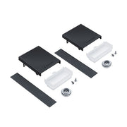Zumtobel Group - Mechanisches Zubehör/Ersatzteile für Leuchten Endkappenset SLN2 MSC #22172326 schwarz