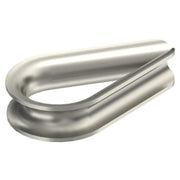 OBO Bettermann - Zubehör/Ersatzteile für Abspannseil Seilkausche 946 6 A4 6mm − 25 Stück