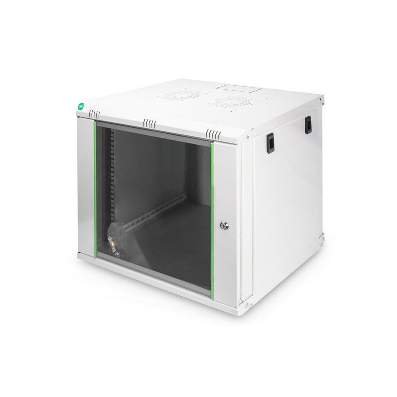 DIGITUS - Netzwerk-/Serverschrank Soho Wandgehäuse RAL7035 DN-19 09-U-EC 491x600x450mm