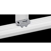 Radium Lampenwerk - Zubehör/Ersatzteile für Lichtschlauch/-band Montageclip ZTPA4433 schwarz − 10 Stück