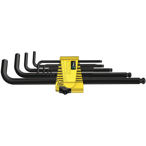 Wera - Innensechskantschlüsselset Winkelschraubendrehersatz 950/13Hex-PlusImper1 Clip13-teilig