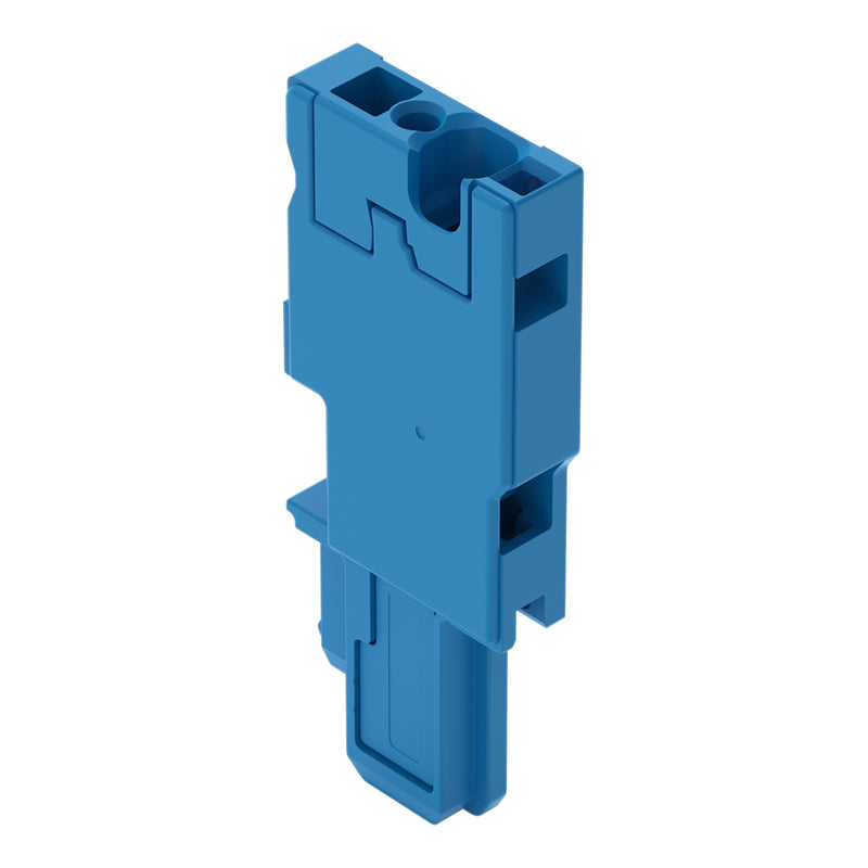WAGO - Ein- und mehrpolige Klemmenleiste 1-Leiter-Anfangsmodul 769-501/000-006 CAGECLAMP,4mm²,blau − 250 Stück