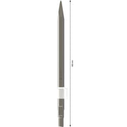 Bosch - Maschinenmeißel PRO Hex-4C Spitzmeißel 19 1618630002 mm 400 mm für