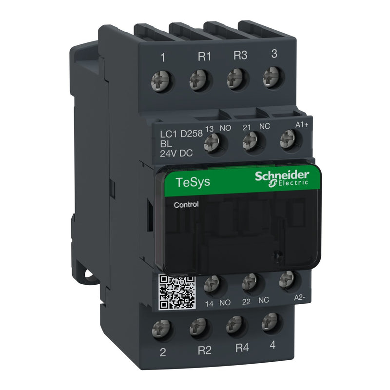 Schneider Electric - Leistungsschütz zum Schalten von Wechselstrom Leistungsschütz LC1D258BL 2S, 2Ö