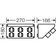 Hensel - Pultsystem FP Connection Box FP CB 218 für den Geräteeinbau