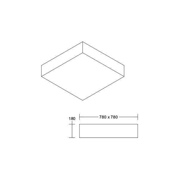 Brumberg Leuchten - Decken-/Wandleuchte Anbauleuchte 58239000 5x E27 max. 60W