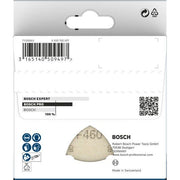 Bosch - Schleifpapierset PRO F460 Schleifblatt Set, 2608607540 93 x 93 mm G60 G80