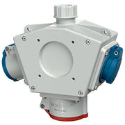 Mennekes - CEE-Steckdosen-Kombination (IEC 60309) DELTA-BOX 92897 16A5P,16A3P,Schuko