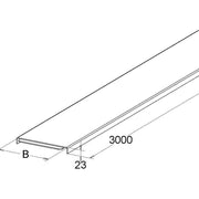 Niedax - Deckel für Kabeltragsystem GFK-Rinnendeckel KKD 300 − 3 Meter