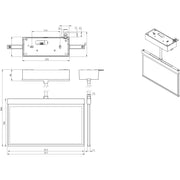 RP-Technik - Sicherheitsleuchte Rettungszeichenleuchte AXDP408WL-E 8h Wireless eds-opt